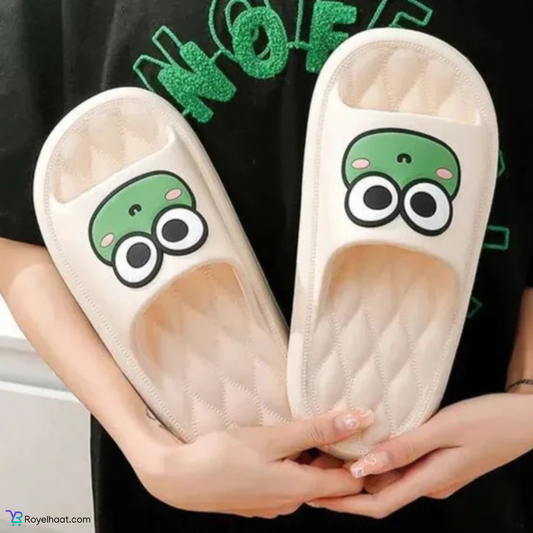 Cartoon Frog Slides – Cute, Comfy & Anti-Slip Summer Sandals
