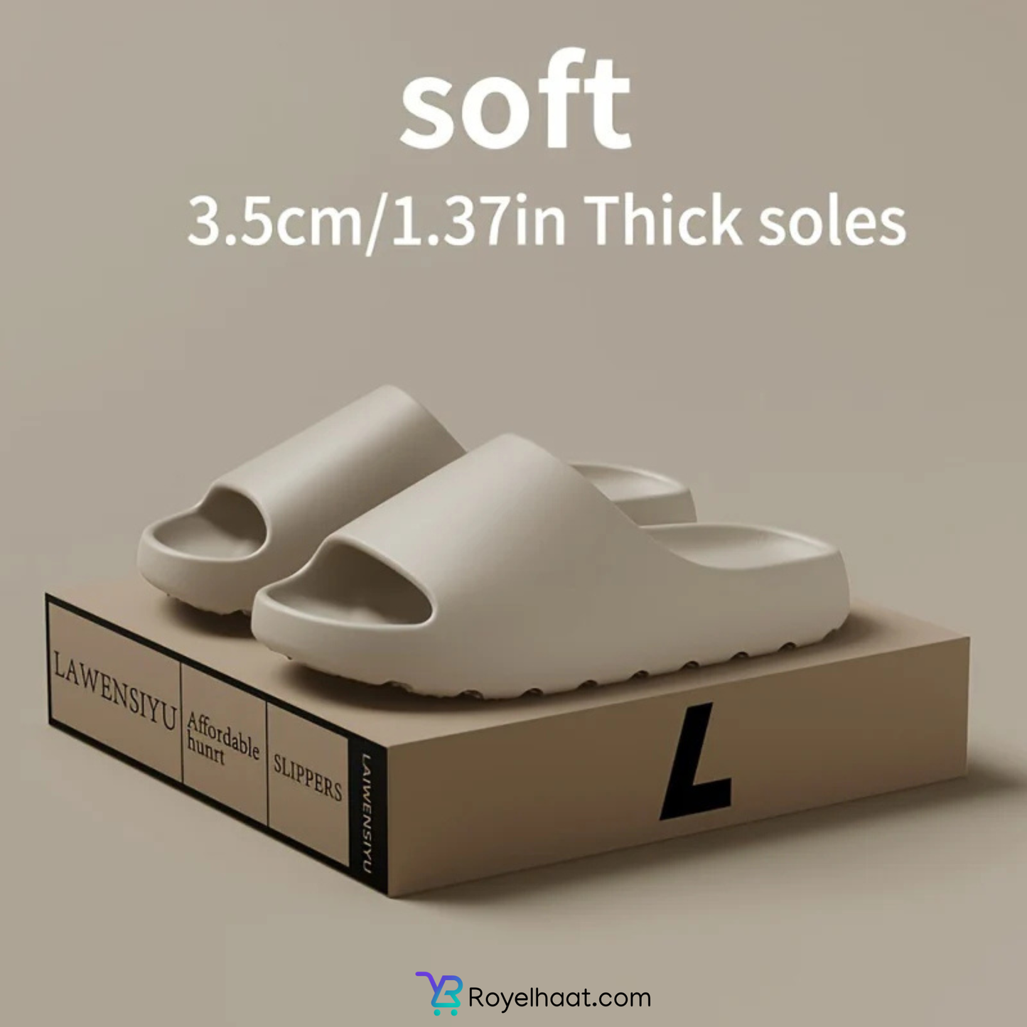 EVA Comfort Slides — Unisex Thick-Soled Summer Sandals