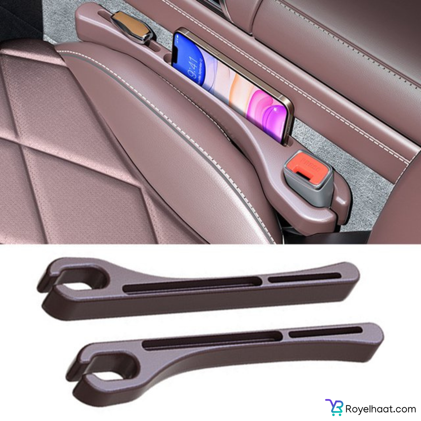 Car Seat Gap Filler EVA Car Organizer β Keep Your Car Neat, Safe & Stylish