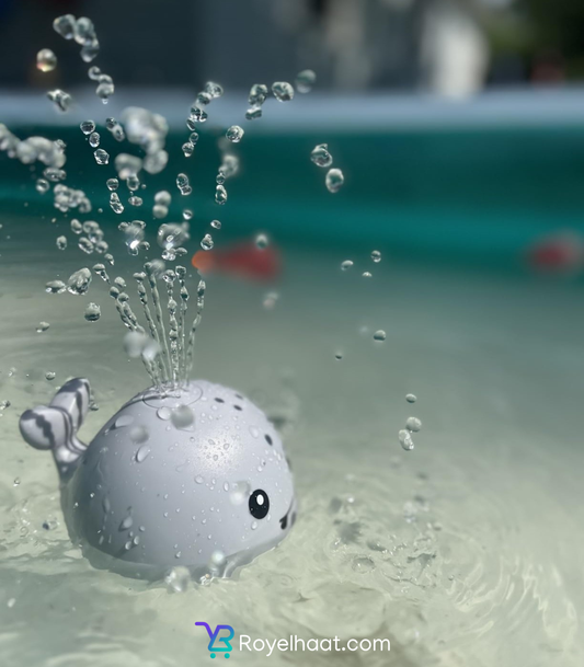 Whale Bath Toy for Kids – Rechargeable, Safe & Fun!