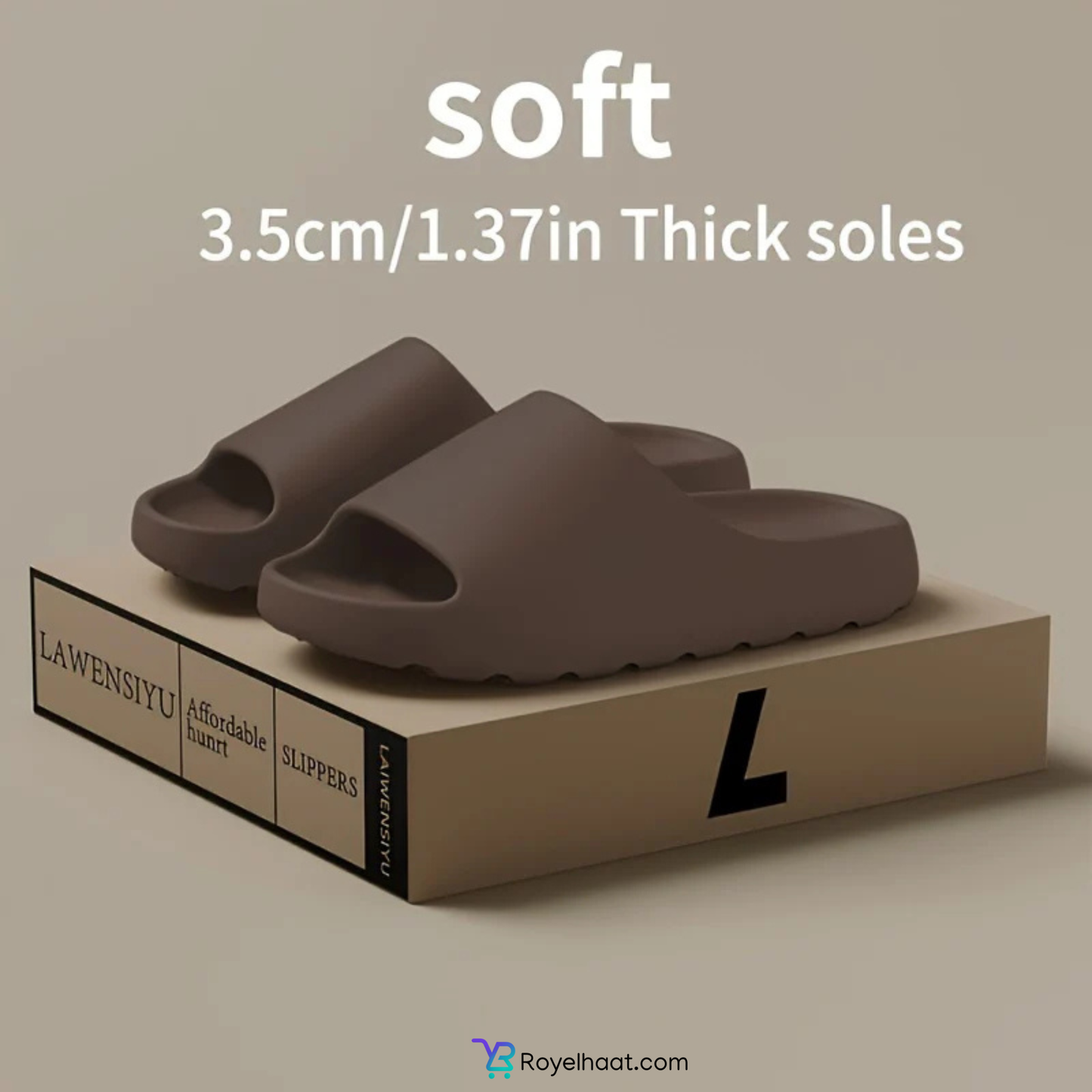 EVA Comfort Slides — Unisex Thick-Soled Summer Sandals