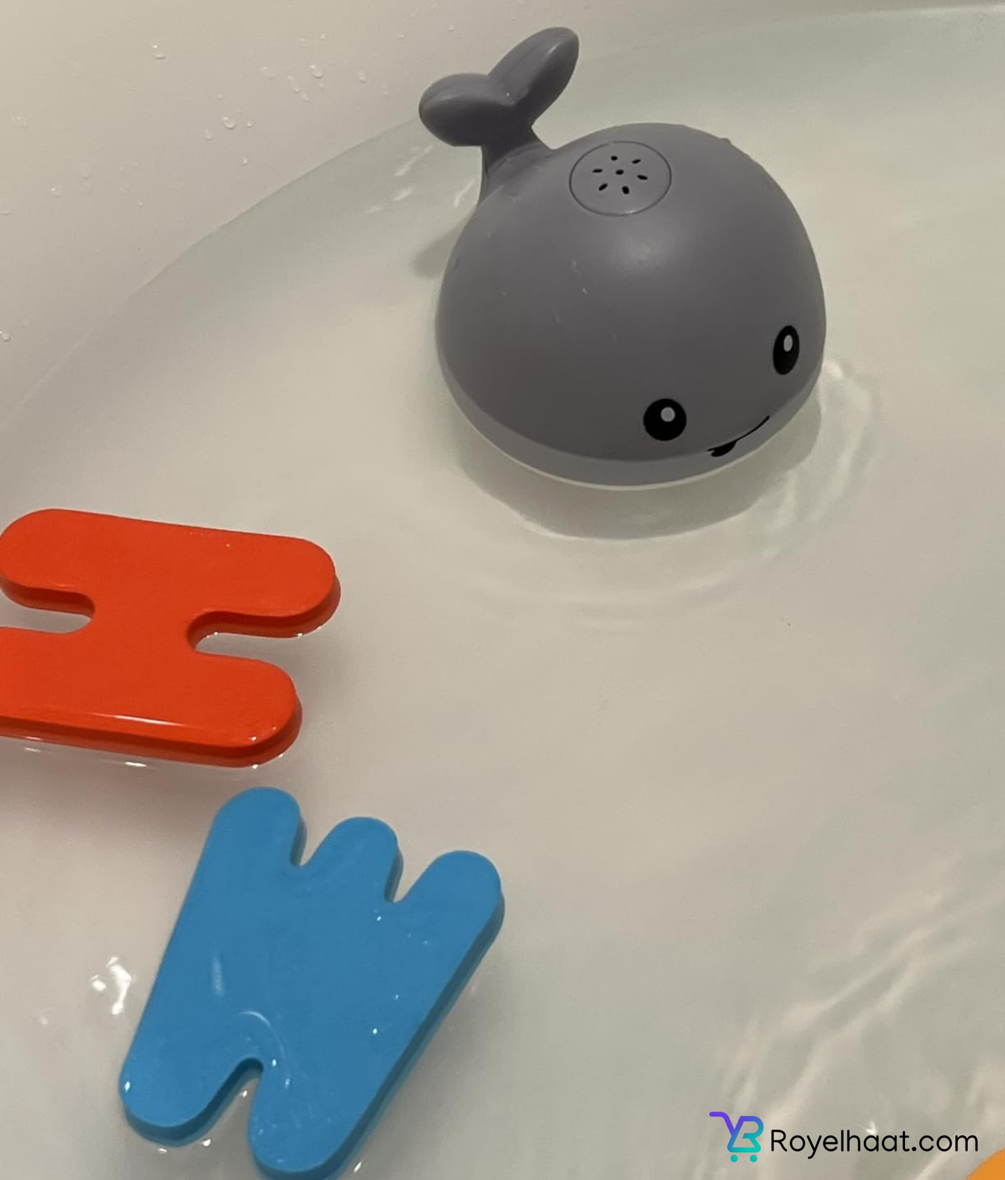 Whale Bath Toy for Kids – Rechargeable, Safe & Fun!