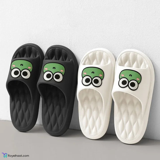 Cartoon Frog Slides – Cute, Comfy & Anti-Slip Summer Sandals
